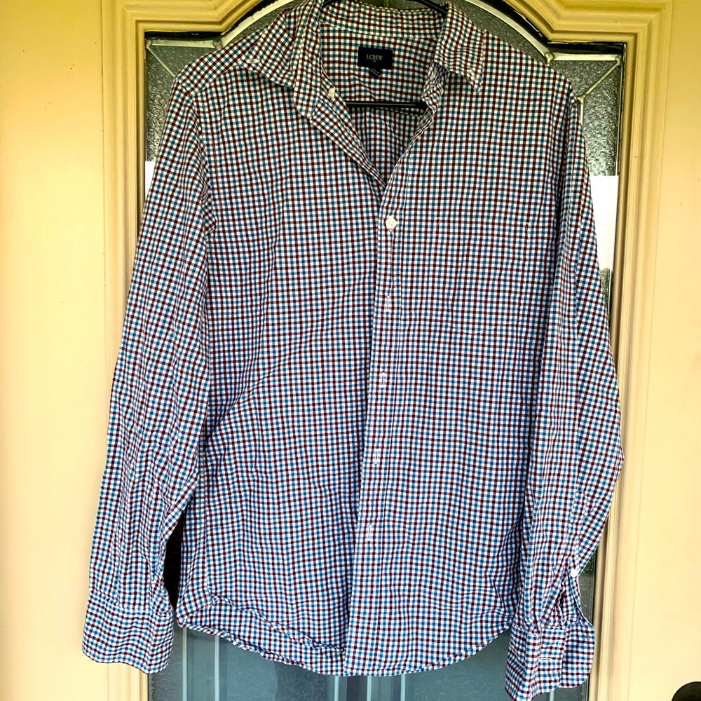 j crew men’s size small button down